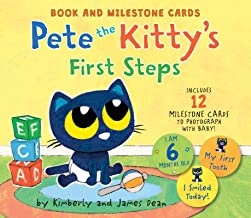 Pete the Kitty’s First Steps: Book and Milestone Cards
