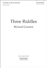 Three Riddles: Vocal score