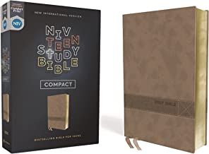 Holy Bible: New International Version, Teen Study Bible, Brown, Leathersoft, Comfort Print