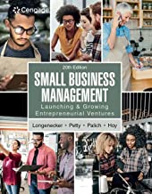 Small Business Management: Launching & Growing Entrepreneurial Ventures