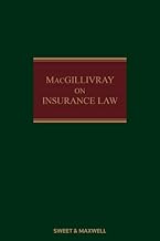 MacGillivray on Insurance Law (Mainwork & 1st Supplement)
