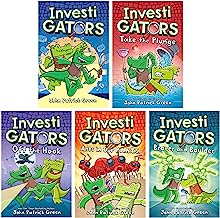 InvestiGators Series 5 Books Collection Set (InvestiGators, Take the Plunge, Off the Hook, Ants in Our P.A.N.T.S. & Braver and Boulder)