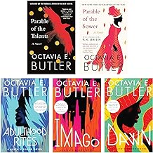 Lilith's Brood & Parable, serie di 5 libri, raccolta di Octavia Butler (Imago, Riti dell'età adulta, Dawn, La parabola dei talenti, La parabola dello spettacolo)