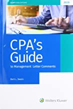 Cpa's Guide to Management Letter Comments 2020