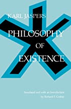 Philosophy Of Existence (Works In Continental Philosophy)