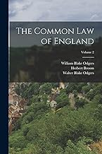 The Common law of England; Volume 2