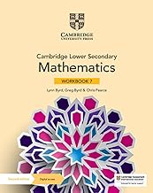 Cambridge lower secondary mathematics. Stages 7. Workbook. Per le Scuole superiori. Con e-book. Con espansione online