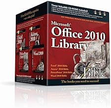 Microsoft Office 2010 Library: Excel 2010 Bible, Access 2010 Bible, PowerPoint 2010 Bible, Word 2010 Bible