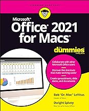 Office 2021 for Macs for Dummies