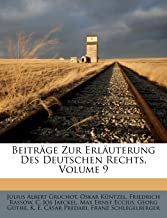 Gruchot, J: Beiträge Zur Erläuterung Des Deutschen Rechts, V