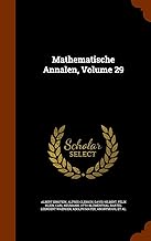 Mathematische Annalen, Volume 29