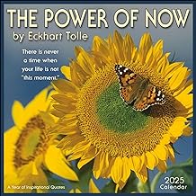 The Power of Now 2025 Wall Calendar: A Year of Inspirational Quotes