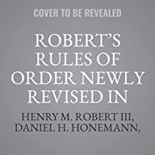 Robert’s Rules of Order Newly Revised in Brief,: Library Edition
