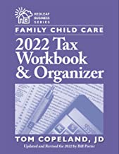 Family Child Care 2022 tax Workbook and Organizer