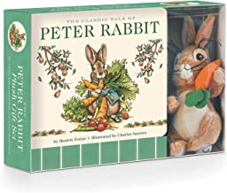 The Peter Rabbit Plush Gift Set (The Revised Edition): Includes the Classic Edition Board Book + Plush Stuffed Animal Toy Rabbit Gift Set