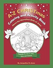 A-z Christmas Coloring and Activity Book: About the Marvelous Birth of Jesus