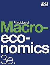 Principles of Macroeconomics 3e (paperback, b&w)