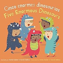 Cinco pequeños dinosaurios/Five Enormous Dinosaurs