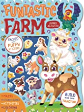 Funtastic Farm Jumbo Activity Book: Packed With Puffy Stickers, Activities, Coloring, and More!