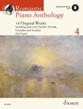 Romantic Piano Anthology Vol. 4: 14 Original Works: 14 Originalwerke. Band 4. Klavier.