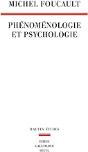 Phénoménologie et Psychologie: 1953-1954