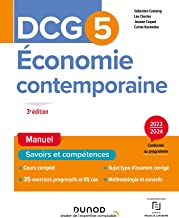 DCG 5 Economie contemporaine - Manuel - 2023-2024: 2023-2024
