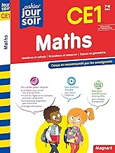 Cahier du jour/Cahier du soir Maths CE1: Conçu et recommandé par les enseignants