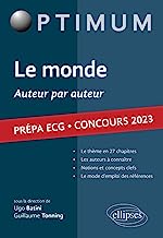 Le monde ECG 2023 - Auteur par auteur - édition 2023