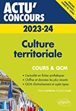 Culture territoriale 2023-2024 - Cours et QCM: 2023-2024