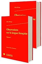 Observations sur la langue francoise
