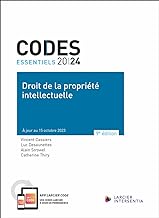 Codes essentiels 2024 - Droit de la propriété intellectuelle