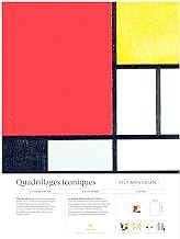 Piet Mondrian - Quadrillages iconiques: 21 reproductions d'art à collectionner et à exposer