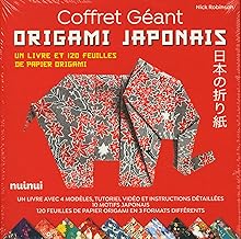 Coffret géant Origami japonais: Avec un livre et 120 feuilles de papier origami
