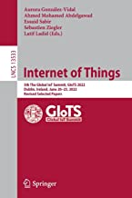 Internet of Things: 5th The Global IoT Summit, GIoTS 2022, Dublin, Ireland, June 20–23, 2022, Revised Selected Papers: 13533
