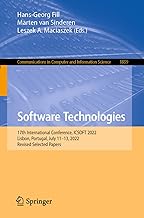 Software Technologies: 17th International Conference, ICSOFT 2022, Lisbon, Portugal, July 11–13, 2022, Revised Selected Papers: 1859