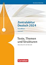 Texte, Themen und Strukturen. Zentralabitur Deutsch 2024 - Leistungskurs - Arbeitsheft - Nordrhein-Westfalen: Deutschbuch für die Oberstufe