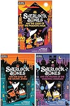 Adventures of Sherlock Bones Series 3 Books Collection Set (Sherlock Bones and the Case of the Crown Jewels, The Mystery of the Vanishing Magician & The Curse of the Pharaoh’s Mask)