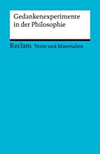 Gedankenexperimente in der Philosophie: Texte und Materialien für den Unterricht: 15090