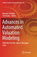 Advances in Automated Valuation Modeling: AVM After the Non-Agency Mortgage Crisis