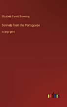 Sonnets from the Portuguese: in large print
