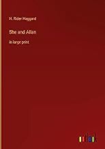 She and Allan: in large print