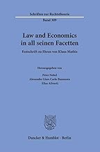Law and Economics in all seinen Facetten.: Festschrift zu Ehren von Klaus Mathis.: 309