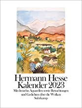 Hermann Hesse - Kalender 2023: Mit dreizehn Aquarellen sowie Betrachtungen und Gedichten über die Wolken