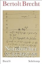 Notizbücher 21-23: Band 6: 1927-29
