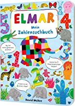 Elmar: Mein Zahlensuchbuch: Zählen lernen mit dem bunten Elefanten