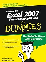Excel 2007 Formeln Und Funktionen Fur Dummies