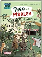 Theo und Marlen im Dschungel: Einfach Lesen Lernen | Witziges Kinderbuch für Leseanfänger*innen ab 6 über die Macht der Fantasie