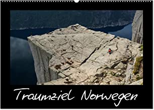 Traumziel Norwegen (Wandkalender 2023 DIN A2 quer), Calvendo Monatskalender