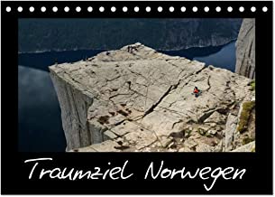 Traumziel Norwegen (Tischkalender 2023 DIN A5 quer), Calvendo Monatskalender