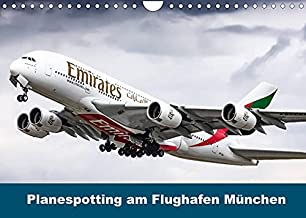 Planespotting am Flughafen München (Wandkalender 2023 DIN A4 quer): Flugzeuge aufgenommen am Flughafen München (Monatskalender, 14 Seiten )